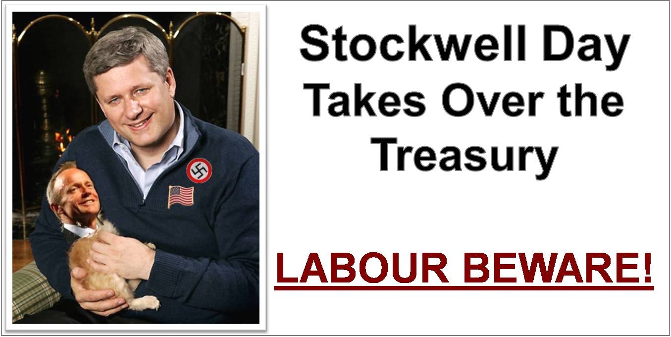Stockwell Takes Over the Treasury
